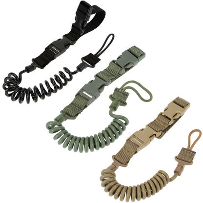 Tactical Two Point Rifle Sling Adjustable Bungee Tactical Airsoft Gun Strap System Paintball Gun Sling for Airsoft Hunting