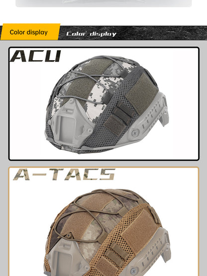 Tactical Multicam Helmet Cover for for Ops-Core FAST PJ Helmet Paintball Wargame Gear CS FAST Helmet Cover