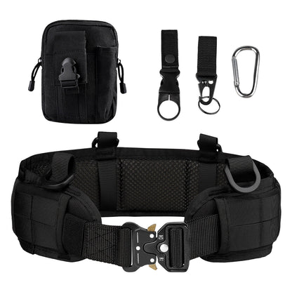 Multi Functional Quick Disassembly Tactical Belt Waist Cover Outdoor Training Cobra Belt Nylon Waist Belt Suit