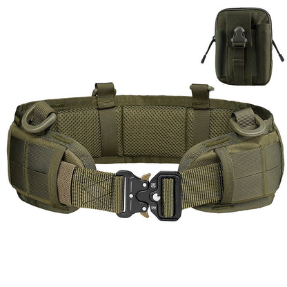 Multi Functional Quick Disassembly Tactical Belt Waist Cover Outdoor Training Cobra Belt Nylon Waist Belt Suit