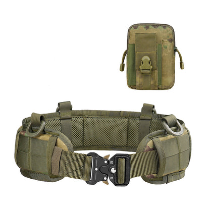 Multi Functional Quick Disassembly Tactical Belt Waist Cover Outdoor Training Cobra Belt Nylon Waist Belt Suit