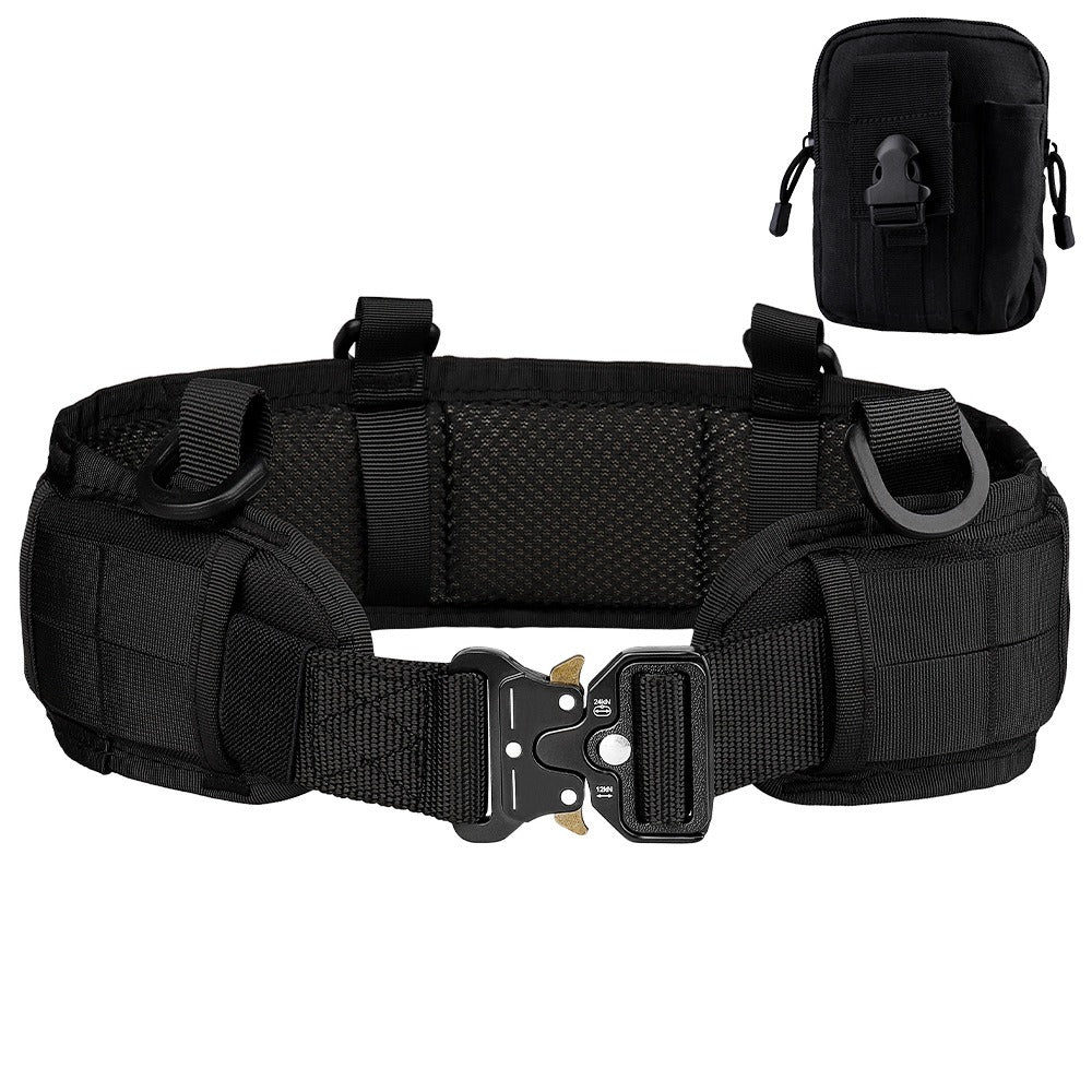 Multi Functional Quick Disassembly Tactical Belt Waist Cover Outdoor Training Cobra Belt Nylon Waist Belt Suit