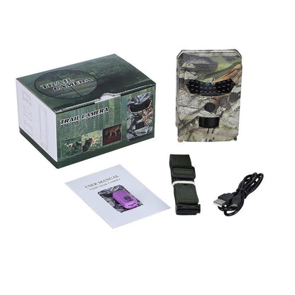 PR100 Hunting Camera Photo Trap 12MP Wildlife Trail Night Vision Trail Thermal Imager Video Cameras for Hunting Scouting Game