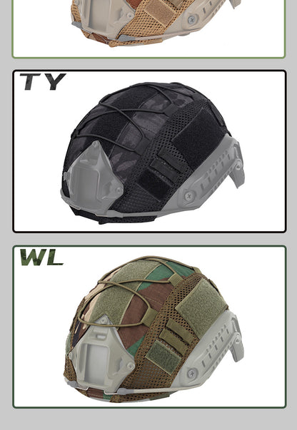 Tactical Multicam Helmet Cover for for Ops-Core FAST PJ Helmet Paintball Wargame Gear CS FAST Helmet Cover