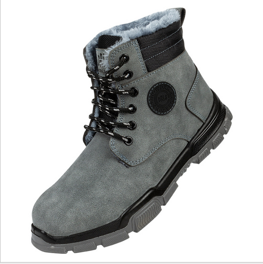 High-top Shoes In Winter Safeted Shoes Warm Shoes Cotton Shoes