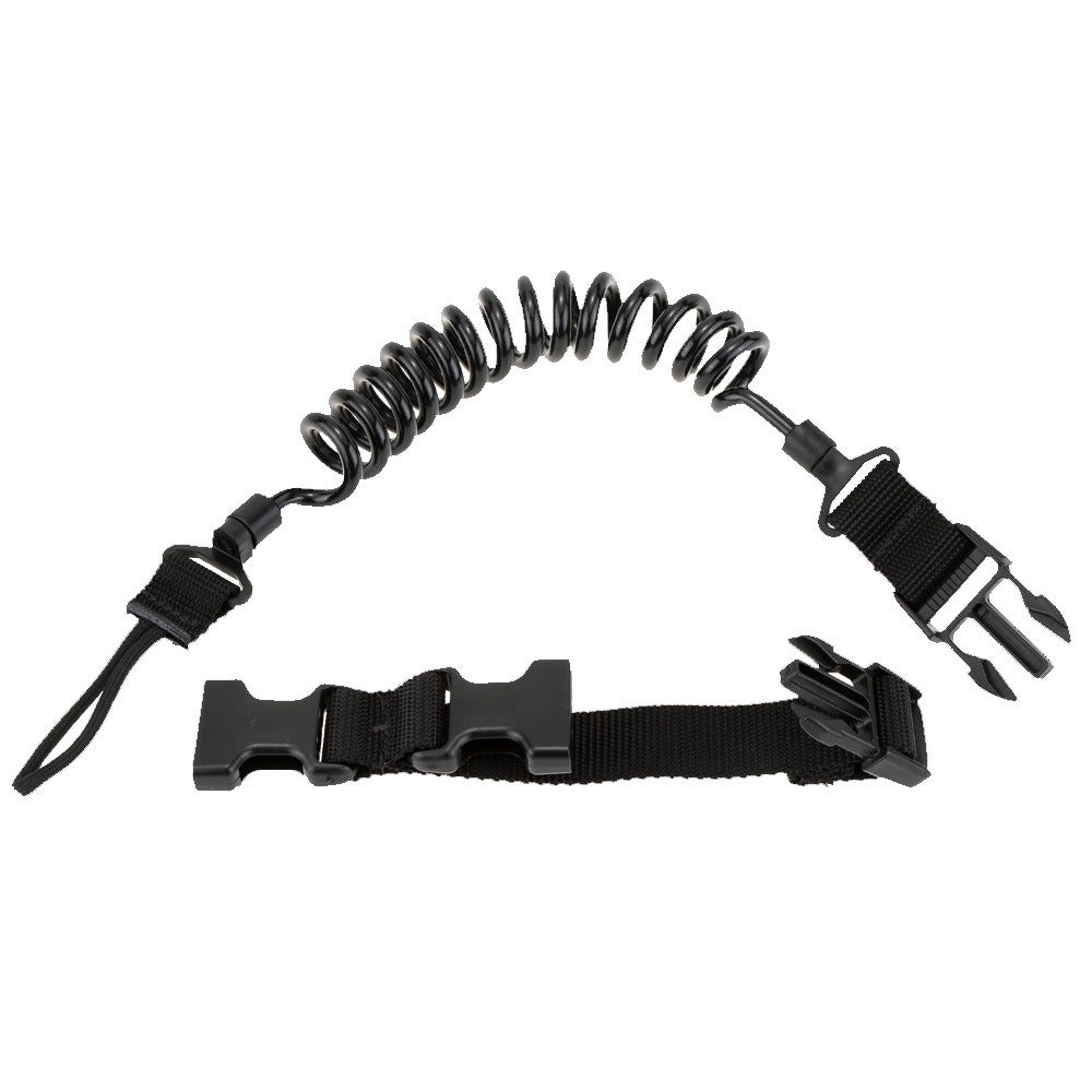 Tactical Two Point Rifle Sling Adjustable Bungee Tactical Airsoft Gun Strap System Paintball Gun Sling for Airsoft Hunting