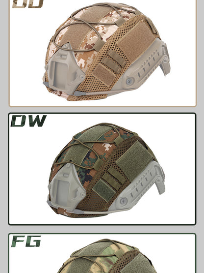 Tactical Multicam Helmet Cover for for Ops-Core FAST PJ Helmet Paintball Wargame Gear CS FAST Helmet Cover