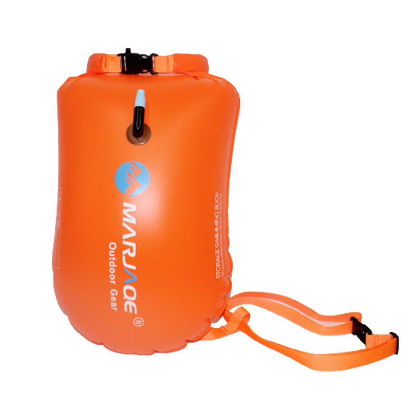 PVC  Inflatables Storage Swim Buoys Dry Bag Orange Floating Safety Swimming Buoy