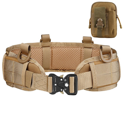 Multi Functional Quick Disassembly Tactical Belt Waist Cover Outdoor Training Cobra Belt Nylon Waist Belt Suit