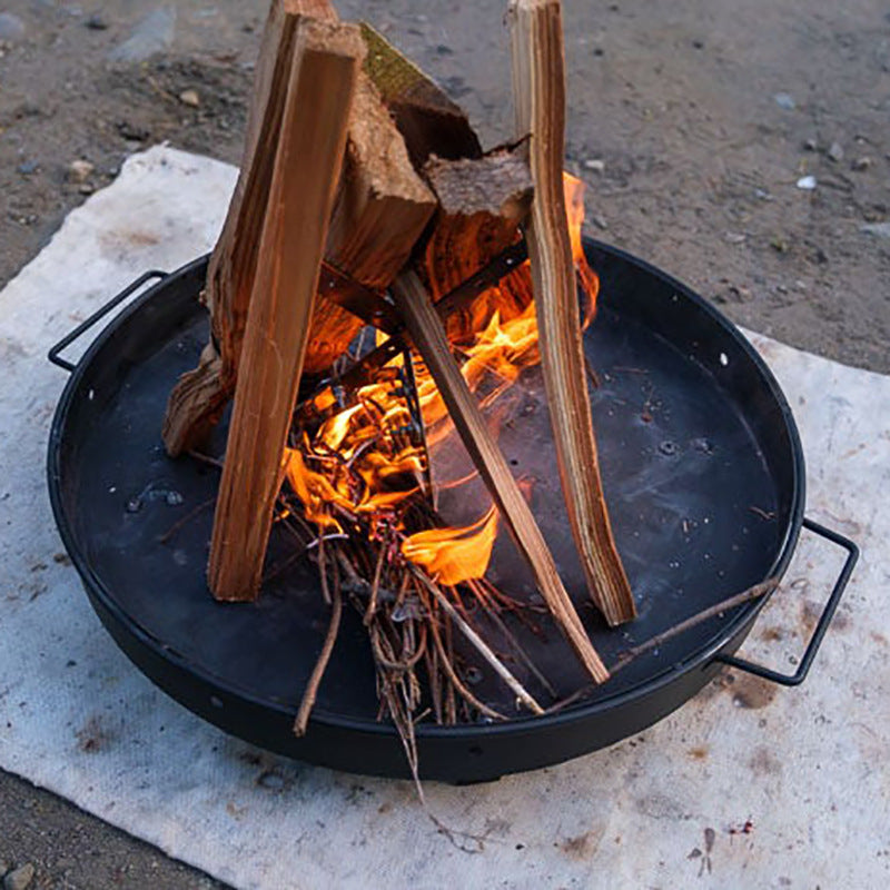 Outdoor Camping Fire Burning Platform, Firewood Rack, Brazier, Bonfire Ventilation Auxiliary Rack, Fire Booster