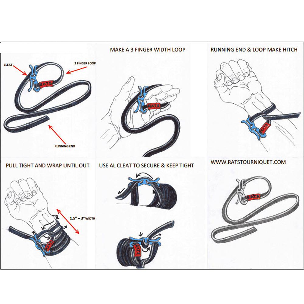 First Aid Medical Tourniquet Survival Elastic rope