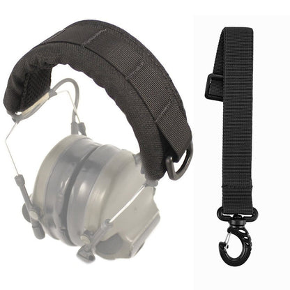 Outdoor Tactical Headphone Cover MOLLE Headwear Extended Edition Battle Earphone Cover Comfortable and Breathable