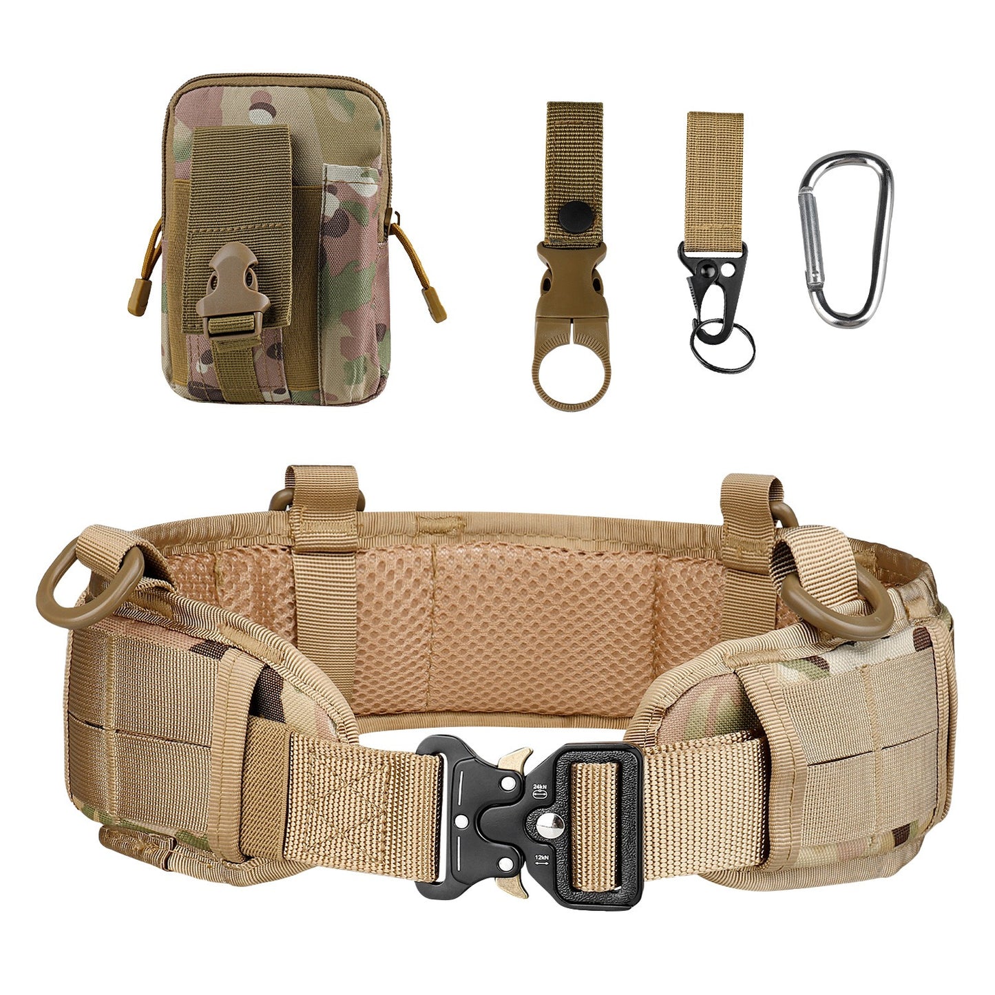 Multi Functional Quick Disassembly Tactical Belt Waist Cover Outdoor Training Cobra Belt Nylon Waist Belt Suit