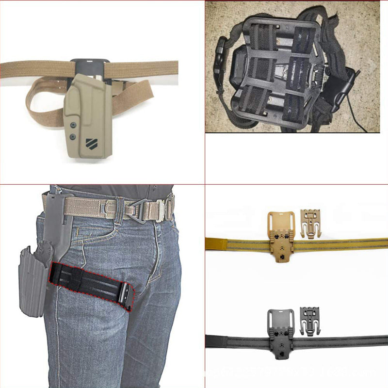 FMA Quick Release Waist Panel 3-piece Leg Hanging Sofa Lilan Outdoor Tactical Handgun Cover Quick Separation System