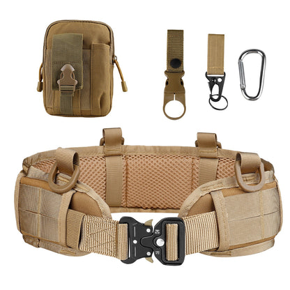 Multi Functional Quick Disassembly Tactical Belt Waist Cover Outdoor Training Cobra Belt Nylon Waist Belt Suit