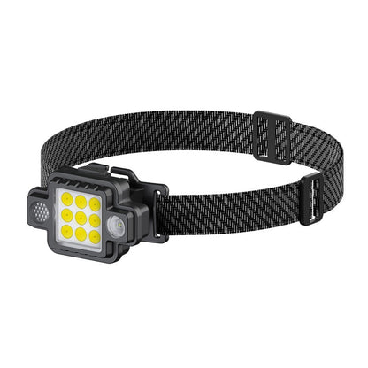 New COB Head Lamp LED Mini Head Lamp Type-C Rechargeable Outdoor Night Fishing Night Running Neck Lamp